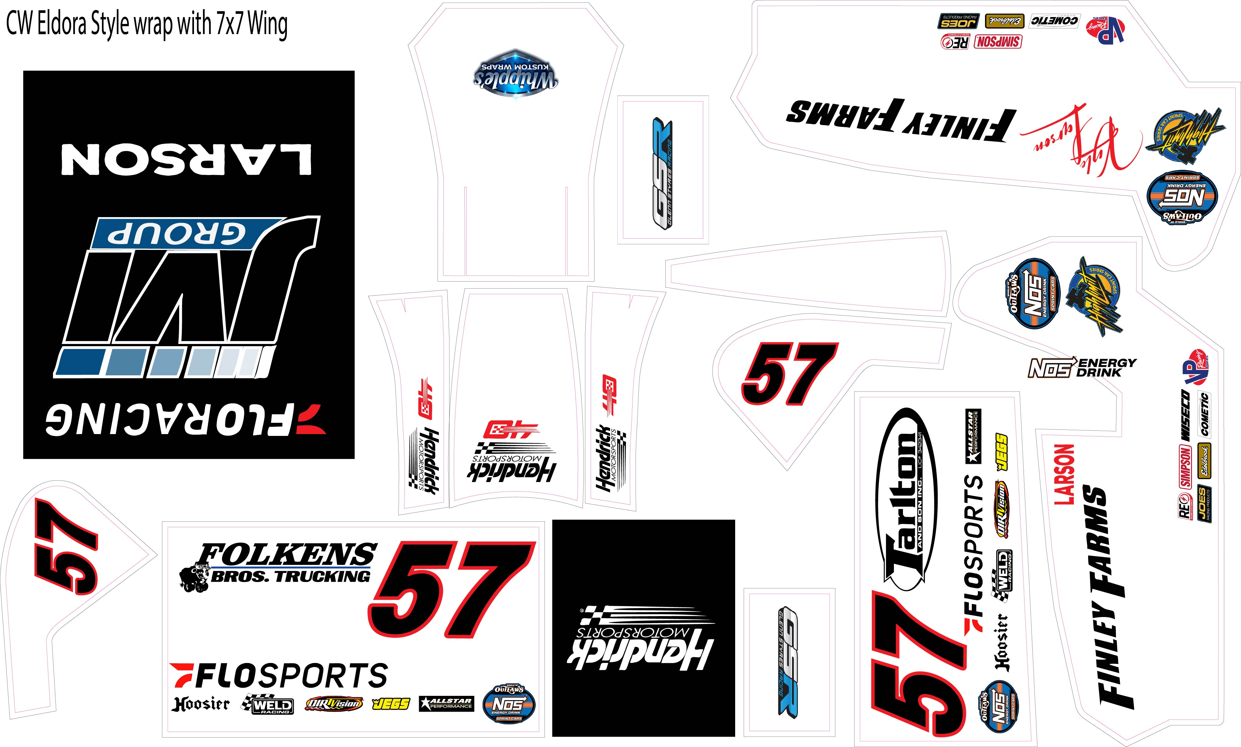 Custom Works RC Sprint Car Wraps – Whipple's Kustom Wraps