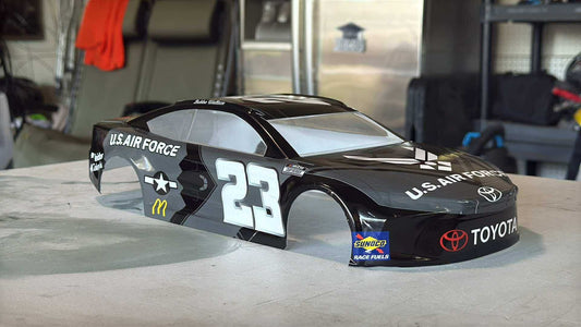 Toyota Custom Losi Nascar Remote Control Car Wrap With Gloss Laminate