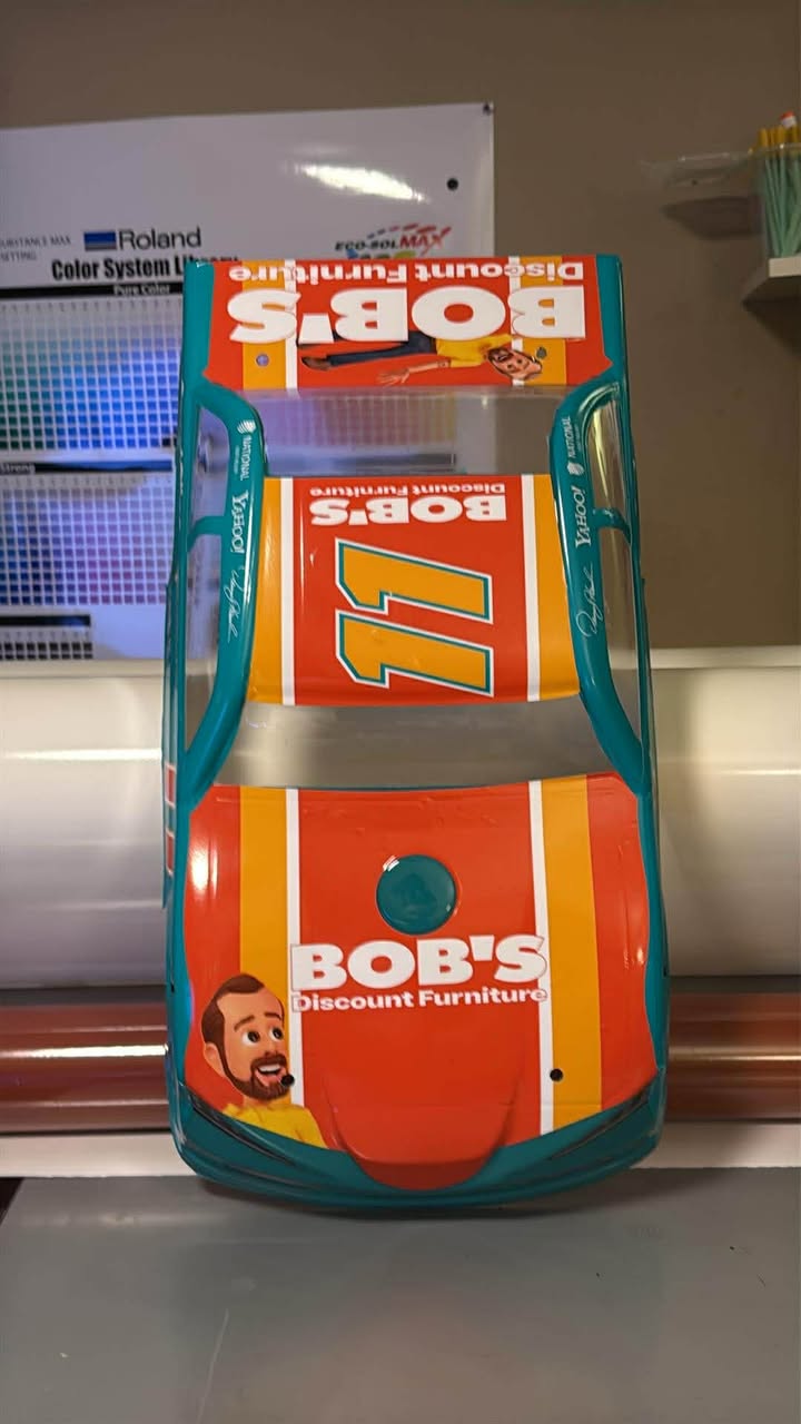 Shark Ninja RC Wrap – Denny Hamlin Bob's Furniture Edition