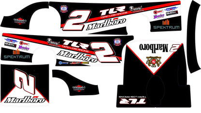 Losi 22S Dirt Late Model 1/10 scale custom wrap