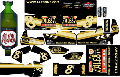 ALE-8 Losi 22 Wrap with Chassis Skin and Gloss Laminate