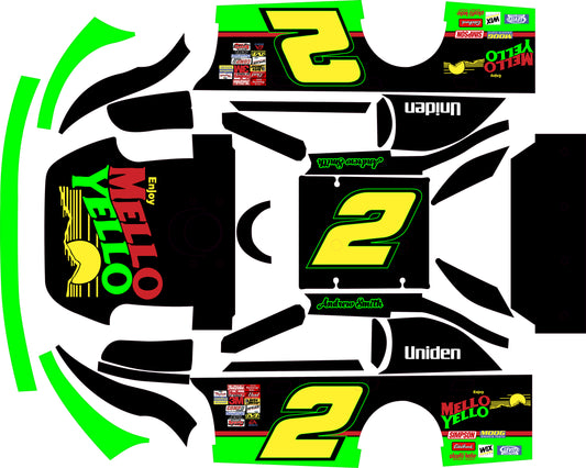 Mello Yello Traxxas Late Model Wrap