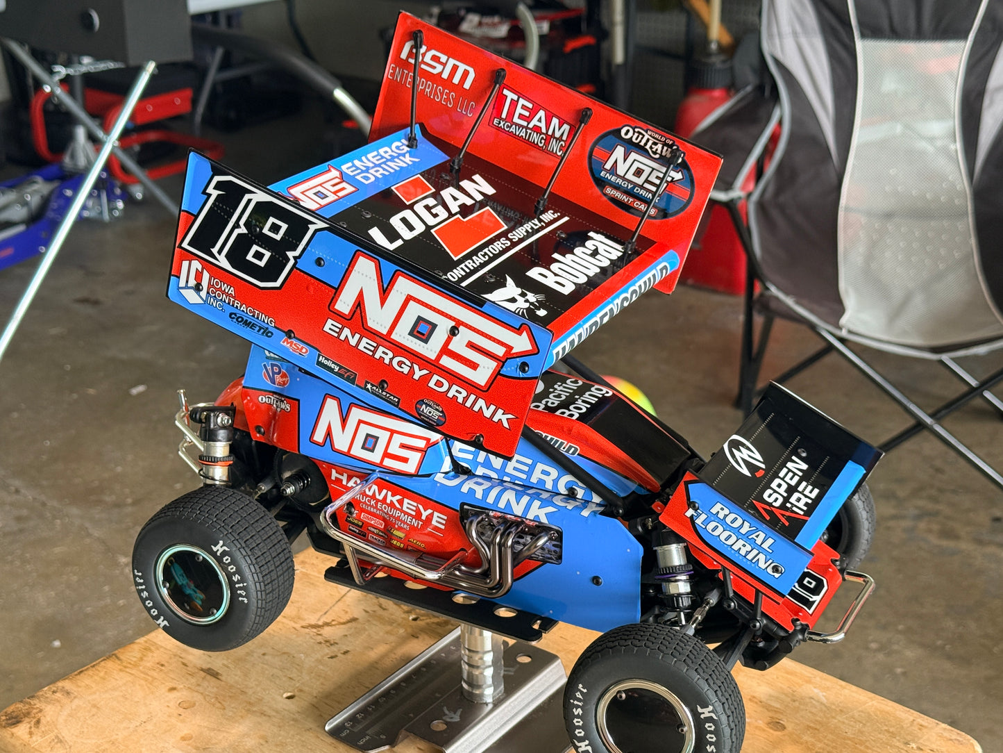 Sheldon Haudenschild 2026 Losi Sprint Car Wrap