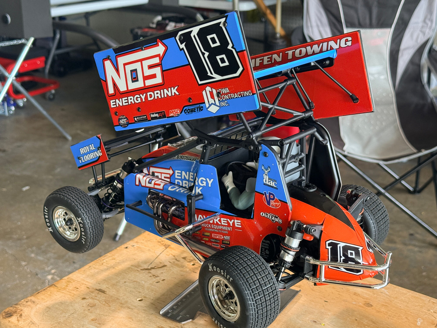 Sheldon Haudenschild 2026 Losi Sprint Car Wrap