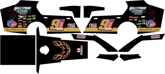 Joe Duvall Themed  Traxxas Modified / Mudboss Remote Control Car Wrap With Gloss Laminate