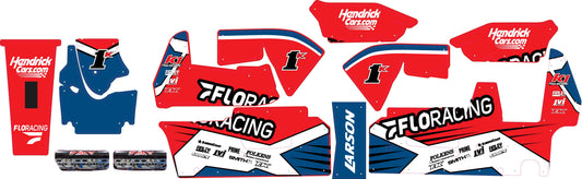 Kyle Larson Chili Bowl Themed Non-Wing Losi 22 / Midget Wrap - Iconic Event Design with Gloss Laminate