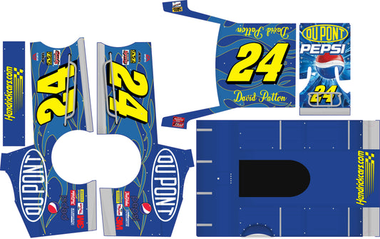 Gordon Pepsi Themed Salvas Mudboss Remote Control Car Wrap