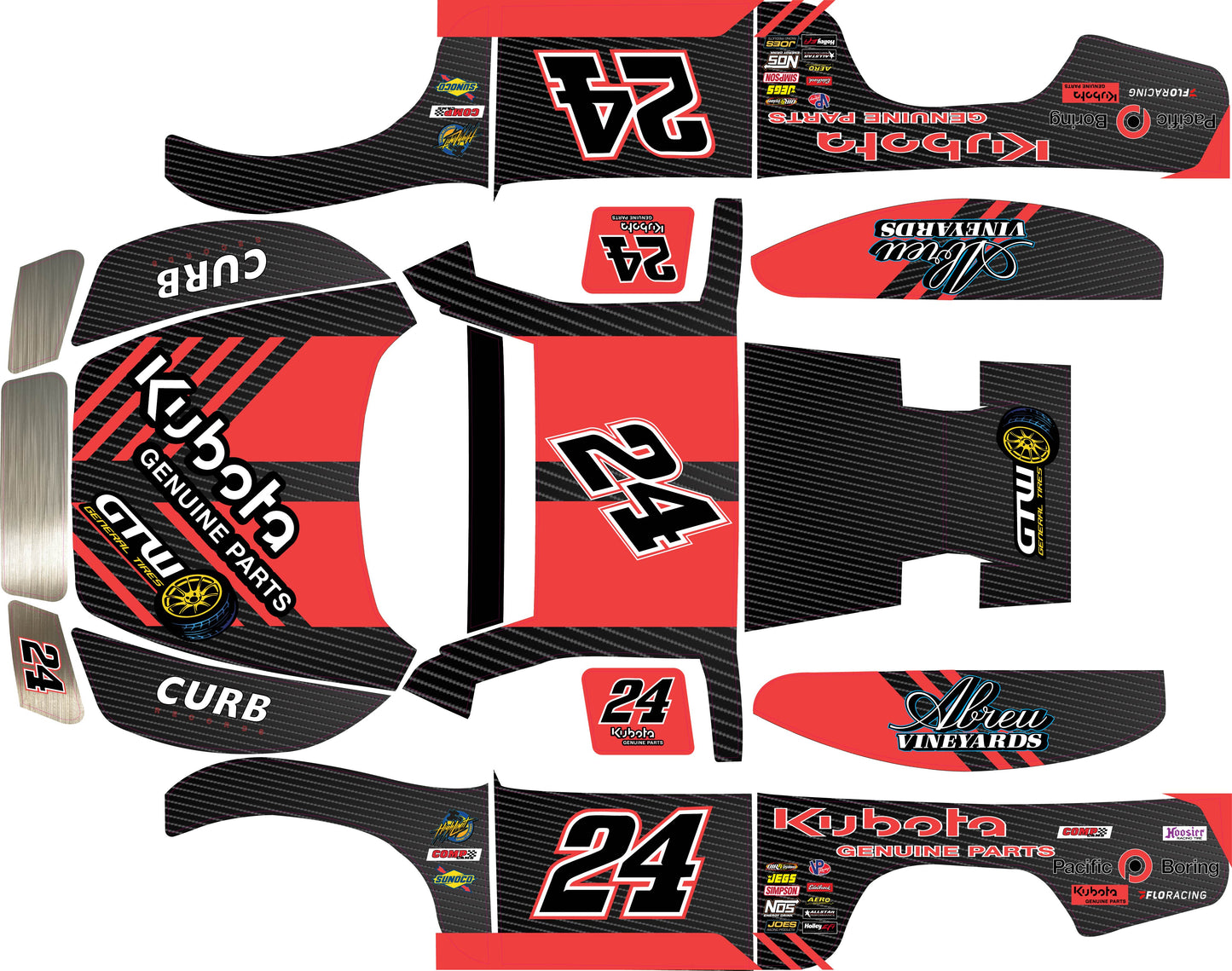 Traxxas Slash Short Course Truck Remote Control Racing Wrap With Gloss Laminate