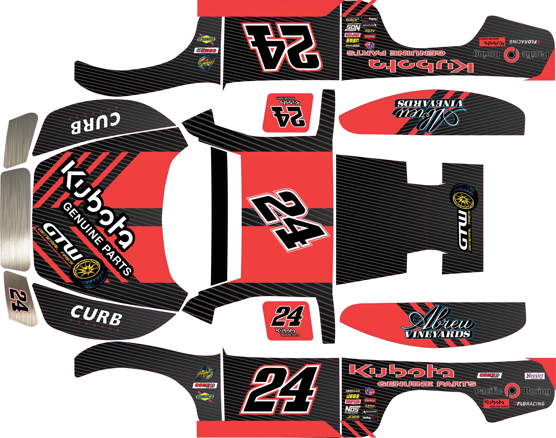 Traxxas Slash Short Course Truck Remote Control Racing Wrap With Gloss Laminate