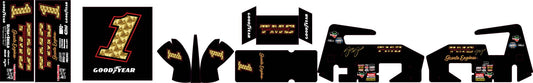 Custom Theme 1RC Sprint Car Remote Control Car Wrap With Gloss Laminate