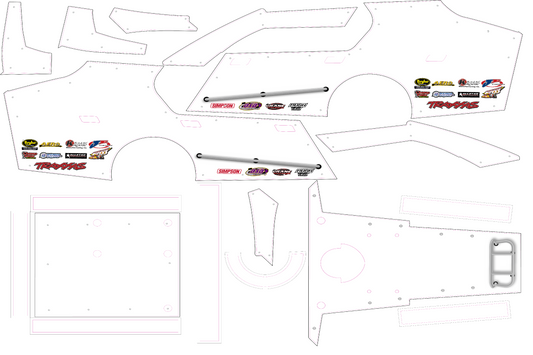 Custom Designed Traxxas Modified - Designed to order.  Remote Control / RC