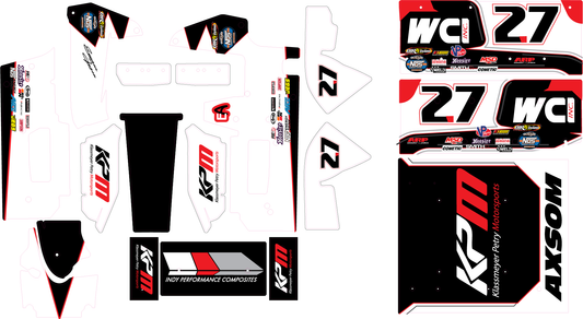 Losi 22s Sprint Car Emerson Axsom Inspired Wrap