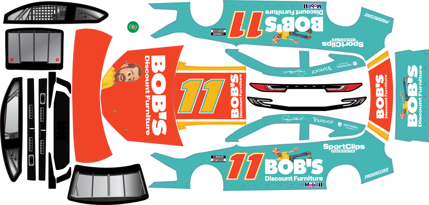 Losi NASCAR Toyota Denny Hamlin Bob's Discount Furniture Wrap
