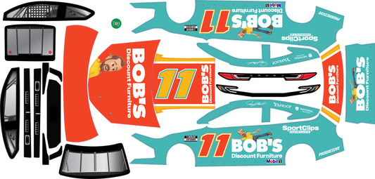 Losi NASCAR Toyota Denny Hamlin Bob's Discount Furniture Wrap