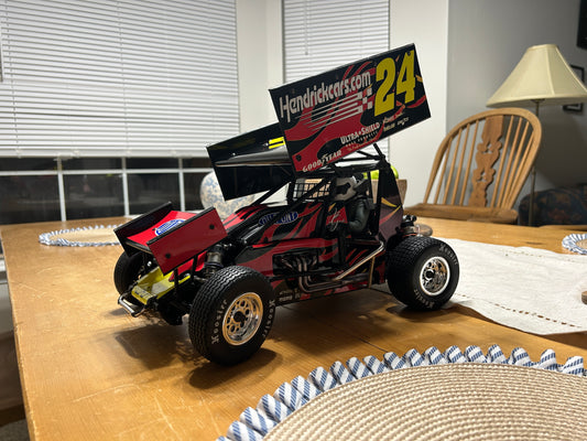 Losi 22s Sprint Car #24 Jeff Gordon Inspired Wrap