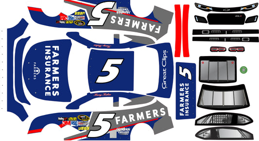 Chevy Car – Kasey Kahne #5 Farmers Insurance Wrap