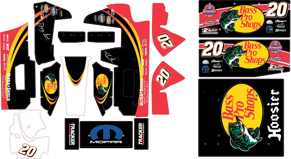 LOSI 22 Sprint Car Wraps - Professional RC Racing Designs - Whipple's ...