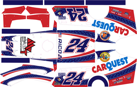 Rico Carquest Traxxas Modified Wrap